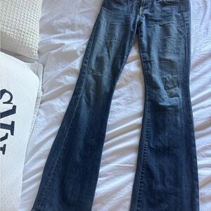 Citizens Of Humanity Dark Blue Flare Jeans